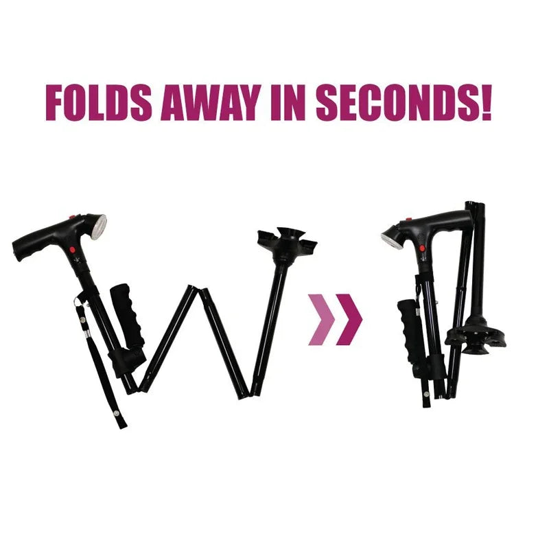 Folding Telescopic Cane